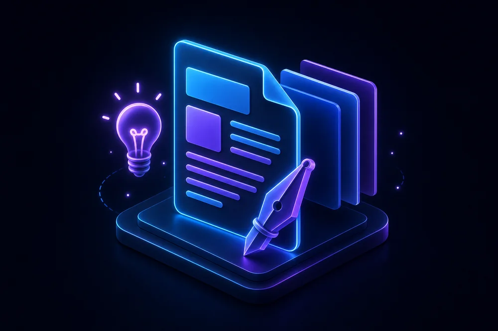 Content development illustration